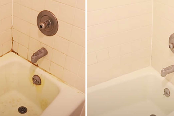 How To Clean A Moldy Shower - Easy Way To Clean Mold - Cleaning With Bleach