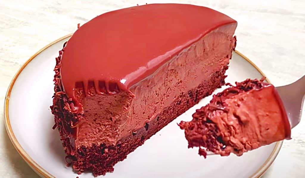 Easy Way To Make A Mousse Cake - Chocolate Cake Recipe - Chocolate Mousse Cake Recipe - No Bake Mousse Cake