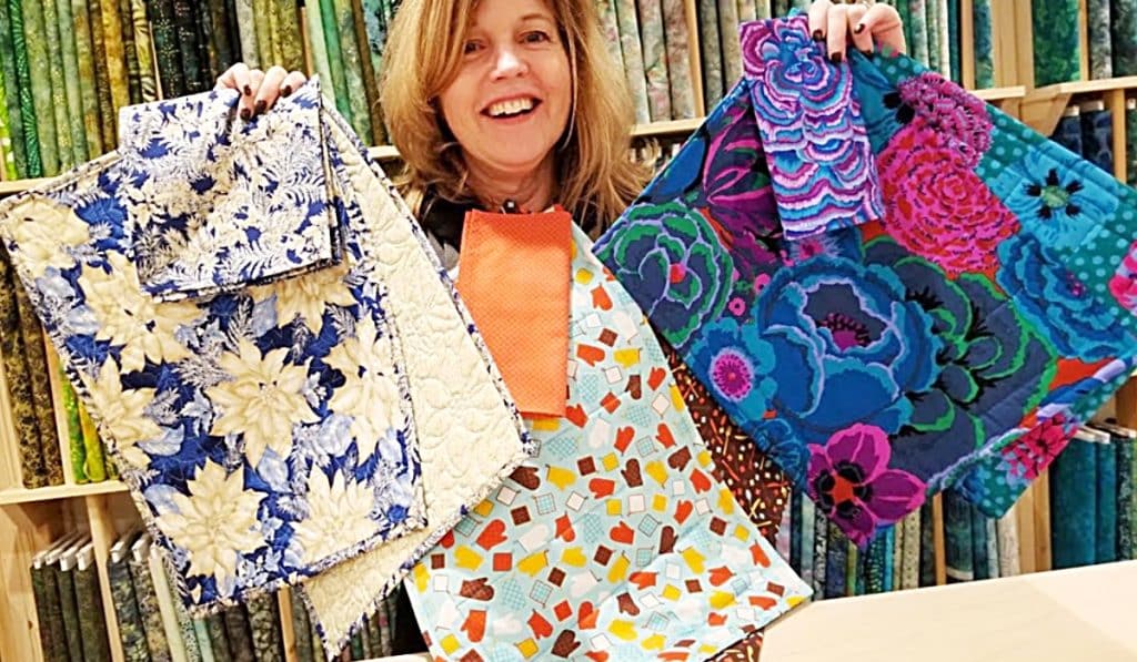 Easy Placemat Design - Fun Sewing Pattern - Free Quilted Placemat Pattern
