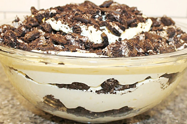 Oreo Dirt Cake Recipe - Pudding Cake Recipe - Easy Dessert ideas - How To Make A Bowl Cake