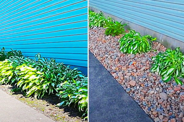 DIY Rock Garden Bed - Easy Garden Ideas - How To Make A Garden Bed