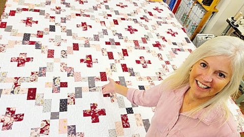 Rose Crossing Quilt With Donna Jordan | DIY Joy Projects and Crafts Ideas