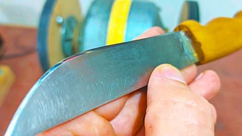 Fastest Way To Sharpen A Knife | DIY Joy Projects and Crafts Ideas