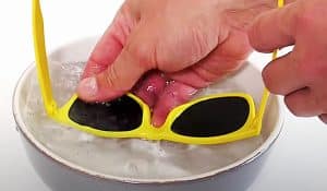 Sunglasses Cleaning Hack