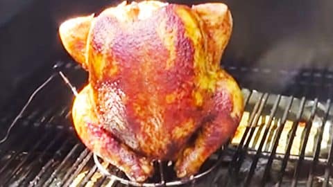 Smoked Beer Can Chicken Recipe | DIY Joy Projects and Crafts Ideas