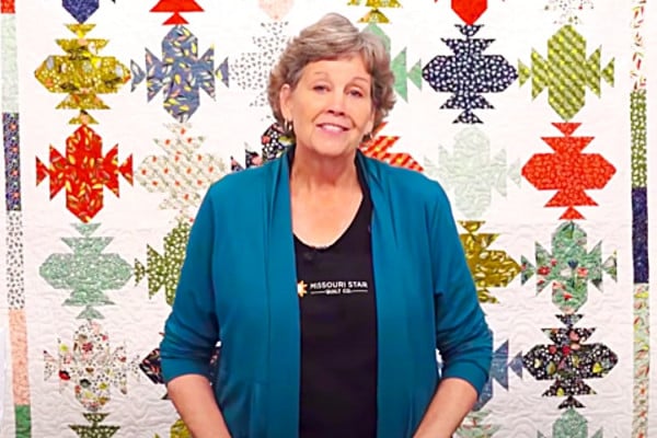 Boho Quilt With Jenny Doan - Easy Quilt Pattern - Free Sewing Pattern