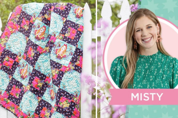 Curiouser And Curiouser Quilt - Misty Doan Quilt Pattern - Easy Quilt Pattern