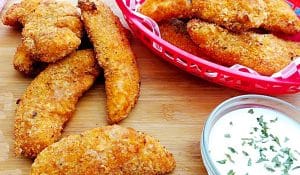 Air Fryer Crusted Chicken Tenders Recipe