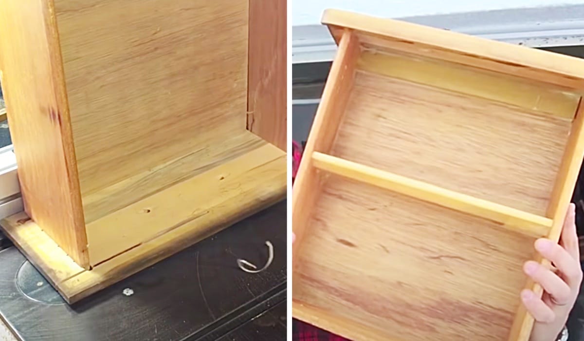 Turn A Drawer Into A Shelf | DIY Joy Projects and Crafts Ideas