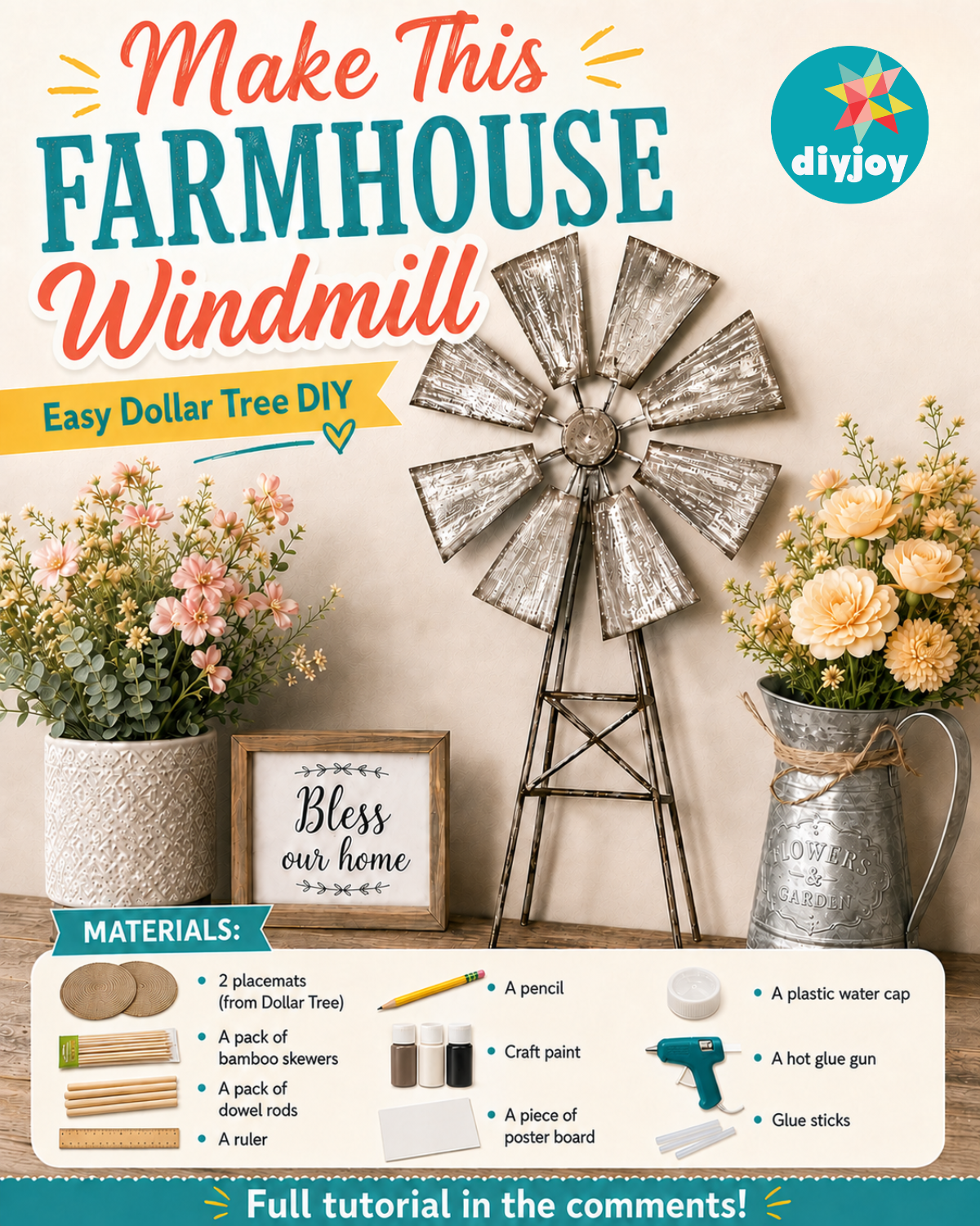 Farmhouse Windmill
