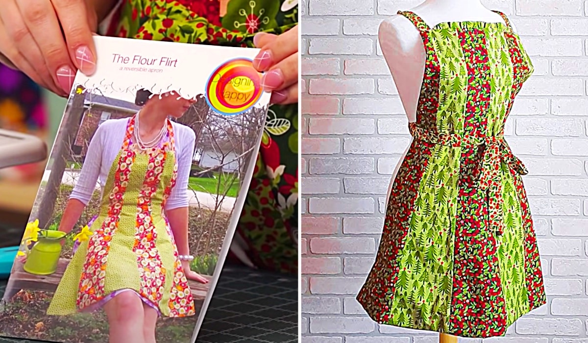 Flour Flirt Reversible Apron | DIY Joy Projects and Crafts Ideas