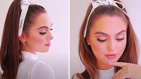 5-Minute Iconic Perky High Ponytail | DIY Joy Projects and Crafts Ideas