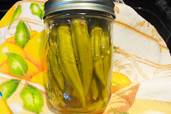 How To Pickle Okra - Easy Okra Recipe - How To Can Vegetables