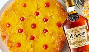 Hennessy Pineapple Upside-Down Cake Recipe