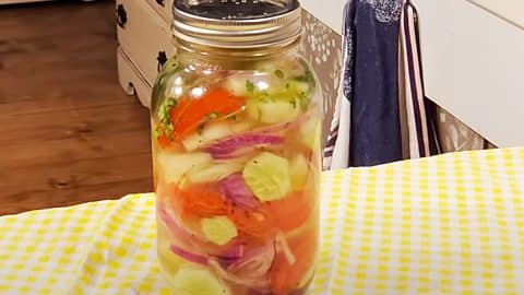Canned Summer Salad Recipe | DIY Joy Projects and Crafts Ideas