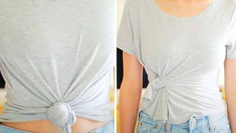 10 Basic Ways To Tie A T-Shirt | DIY Joy Projects and Crafts Ideas