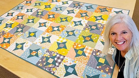 Twinkle Twinkle Little Star Quilt With Free Pattern | DIY Joy Projects and Crafts Ideas