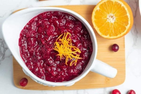 Cranberry sauce for turkey recipe