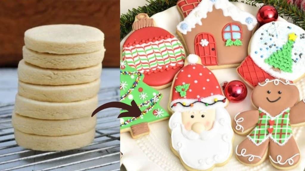 How to make easy sugar cookie for christmas