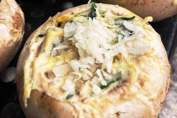 Air Fryer Cheese-Stuffed Mushrooms Recipe