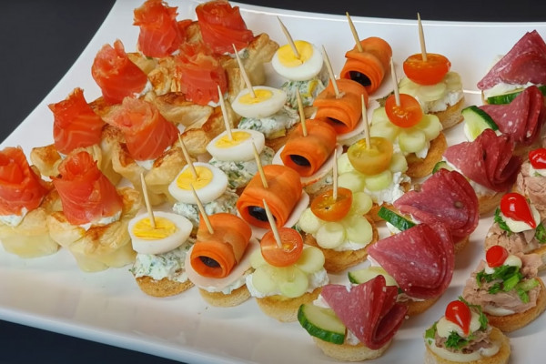 6 easy to make canapes recipe