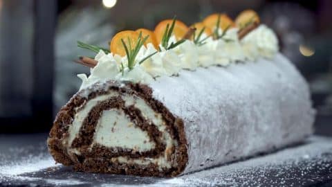 Christmas Gingerbread Yule Log | DIY Joy Projects and Crafts Ideas