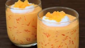 Yummy Orange Mousse Recipe