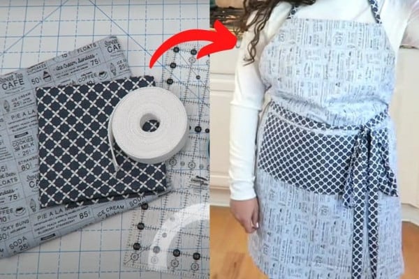 Easy to Make Apron Tutorial