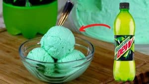 How to Make Homemade Mountain Dew Ice Cream