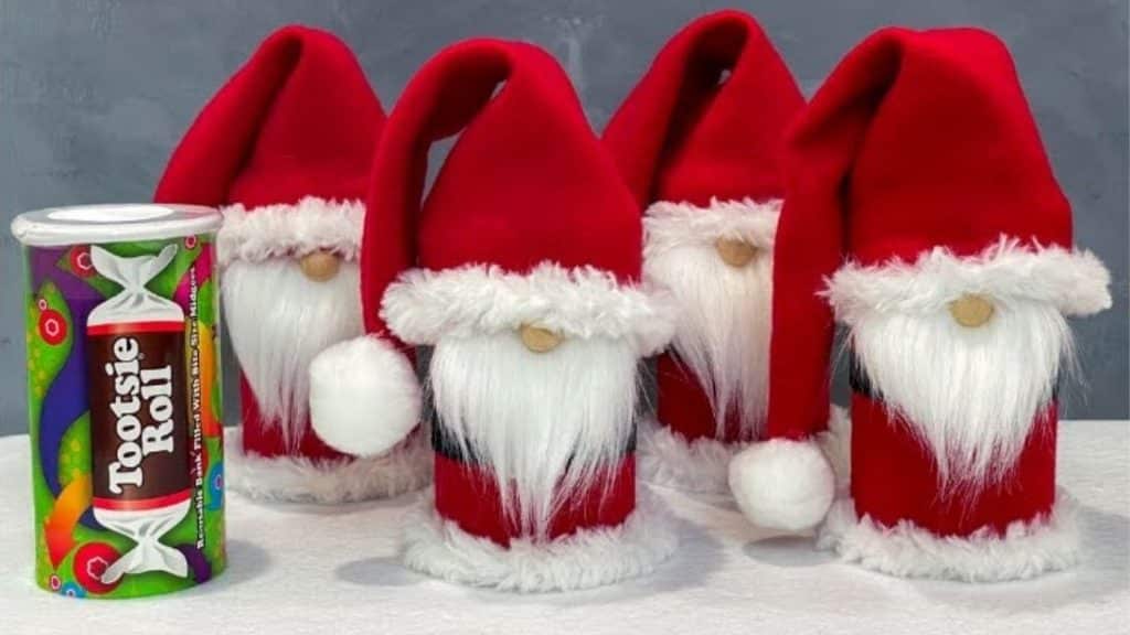 Last-Minute DIY Santa Gift Using Treat Containers