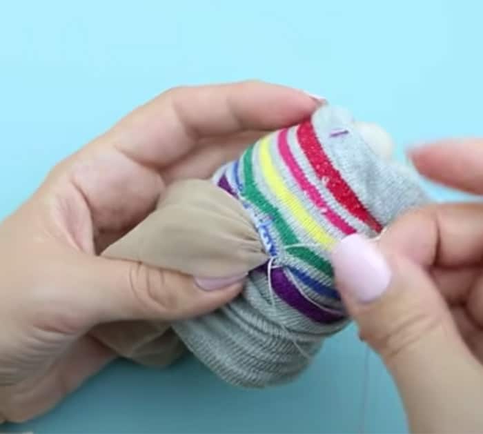 baby doll out of socks tutorial