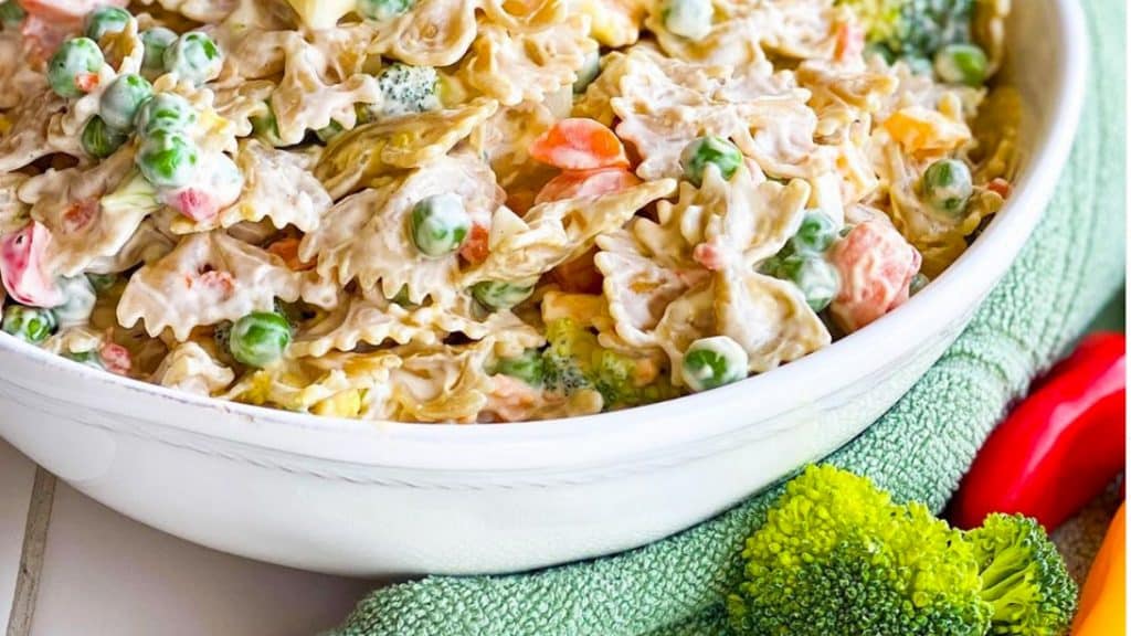 creamy pasta salad recipe