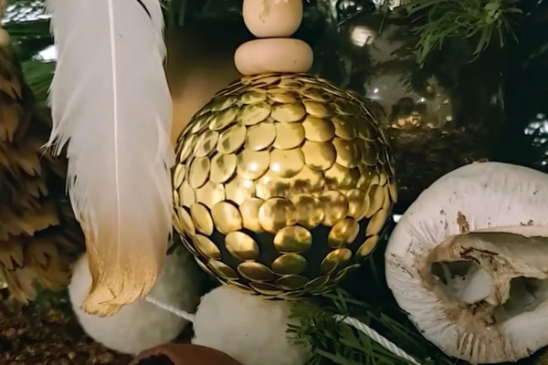 DIY Christmas Ball Ornaments Tutorial