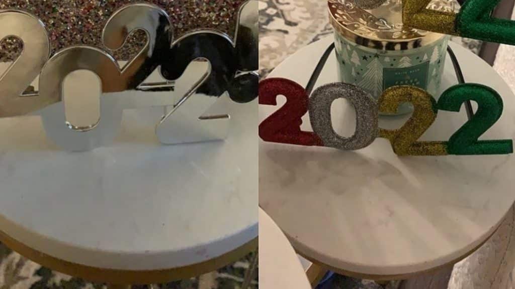 diy new year party glasses