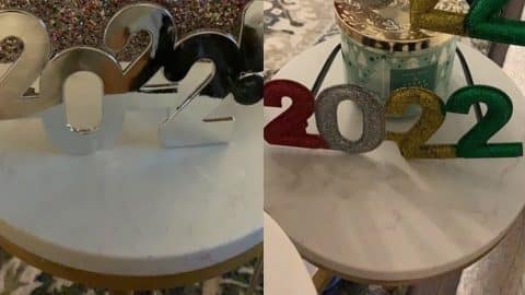 How to Make a DIY New Year’s Party Glasses | DIY Joy Projects and Crafts Ideas