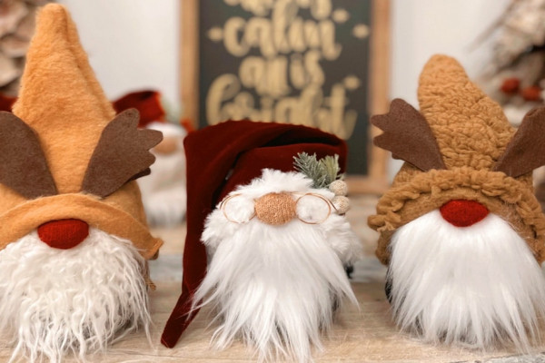 DIY Reindeer Gnome