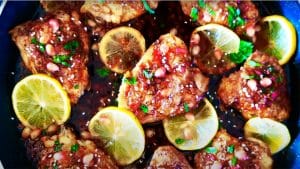How to Make Honey and Pomegranate Chicken