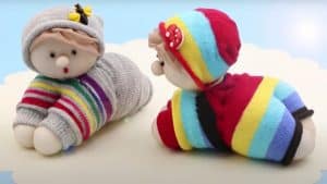 How to Make the Cutest Baby Dolls Out of Socks