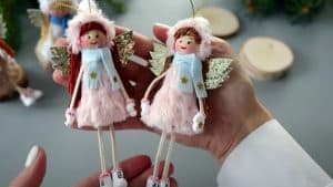 Decorate Your Christmas Tree With This DIY Angel Doll