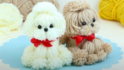 How to Make a  DIY Yarn Dog | DIY Joy Projects and Crafts Ideas