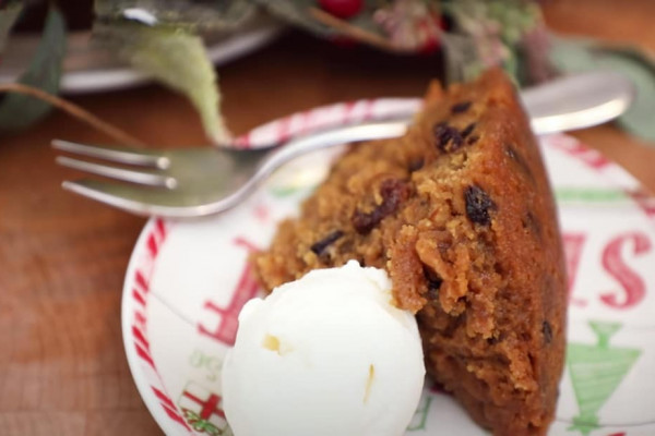 simplified mincemeat christmas pudding recipe