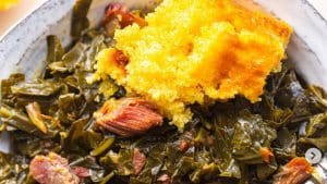 How to Make Southern Collard Greens with Smoked Turkey Legs