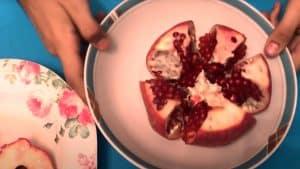 The Best Way to Open and Eat a Pomegranate