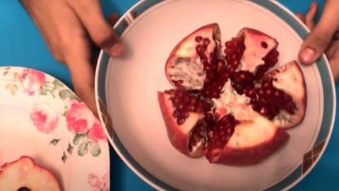 The Best Way to Open and Eat a Pomegranate | DIY Joy Projects and Crafts Ideas