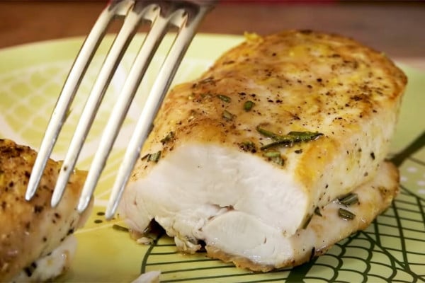 pan roasted chicken breast with rosemary butter sauce recipe