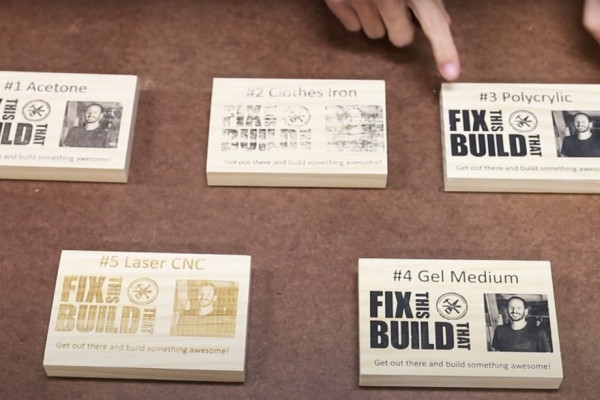 5 ways to print on wood