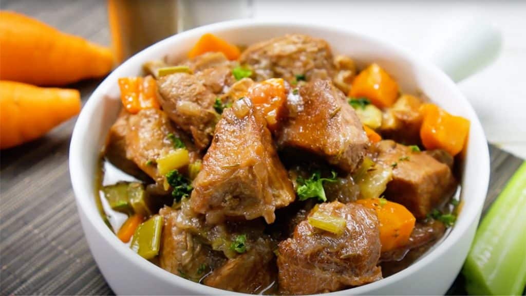 6 steps crockpot braised pork brisket recipe