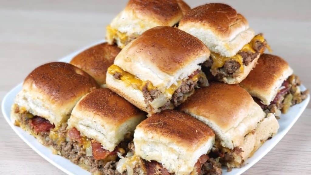 Bacon Cheeseburger Sliders Recipe