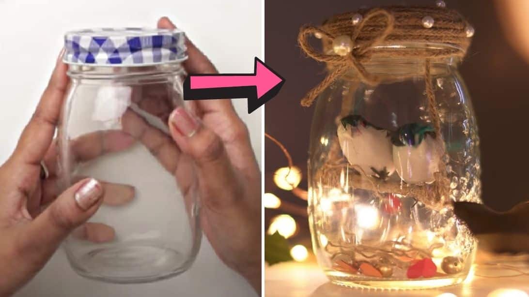 DIY Birds In A Mason Jar Tutorial | DIY Joy Projects and Crafts Ideas