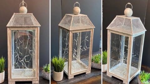 Easy DIY Dollar Tree Lantern Tutorial | DIY Joy Projects and Crafts Ideas
